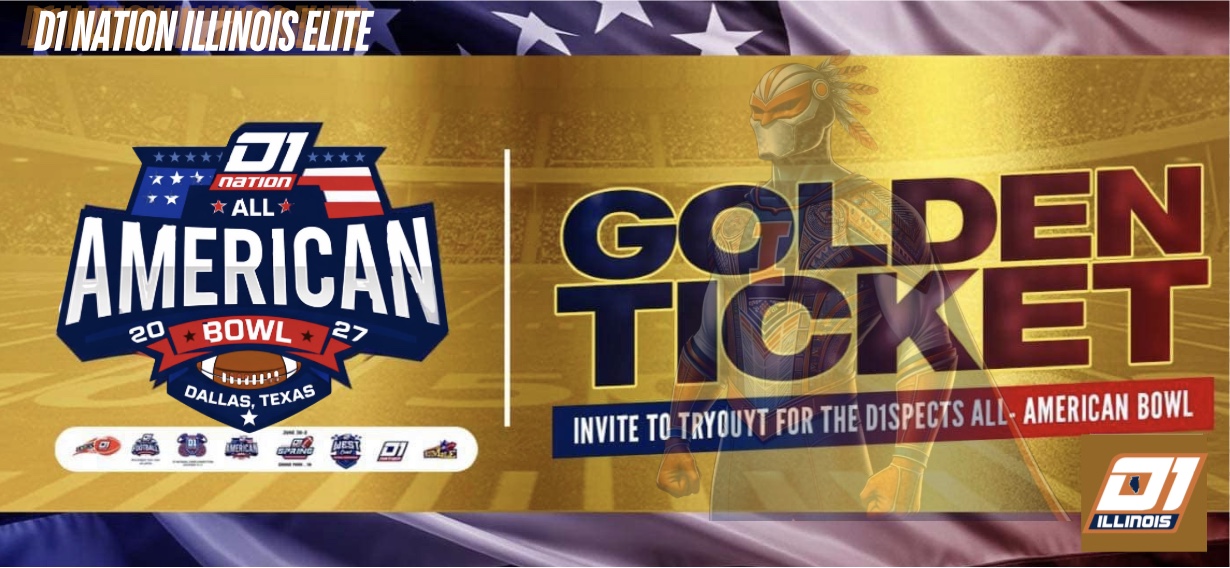 D1 Illinois All-Star Golden Ticket banner